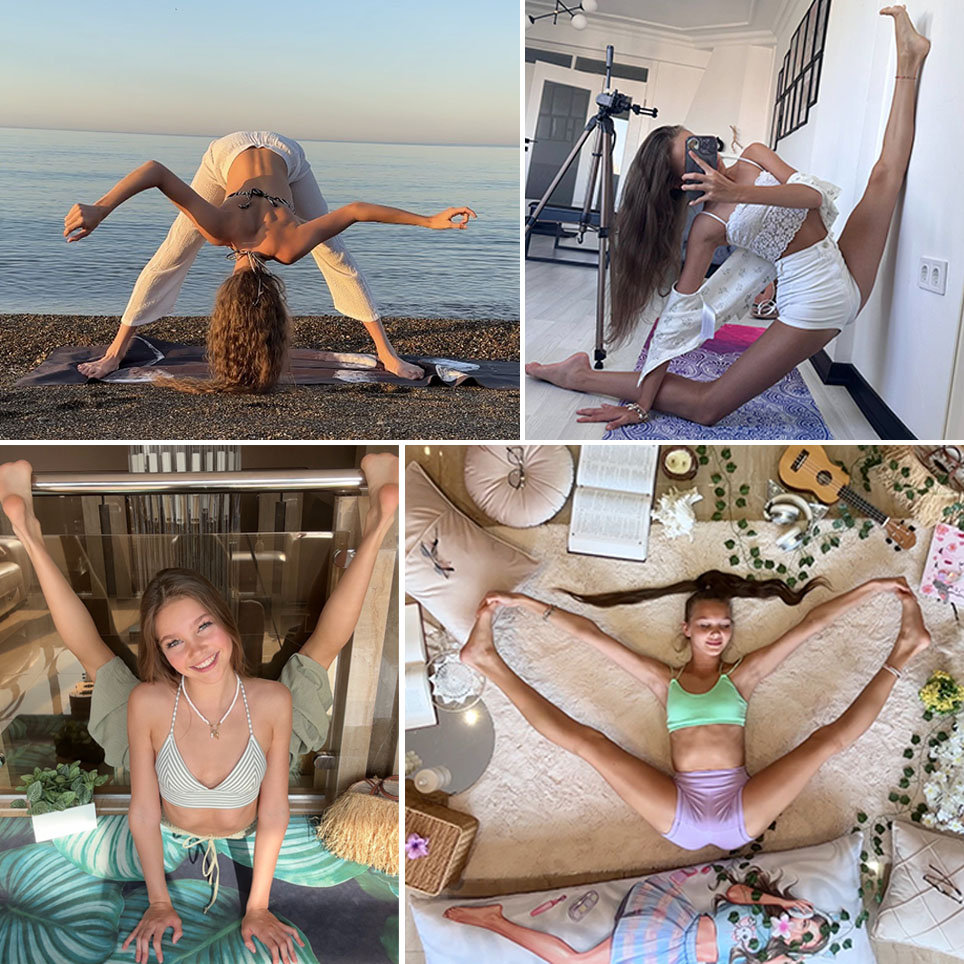 Relax Video - workouts in beautiful places and Tina on vacation